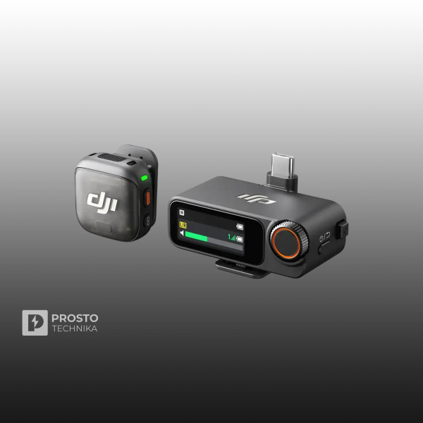Беспроводной микрофон DJI Mic 3 (1 TX + 1 RX)